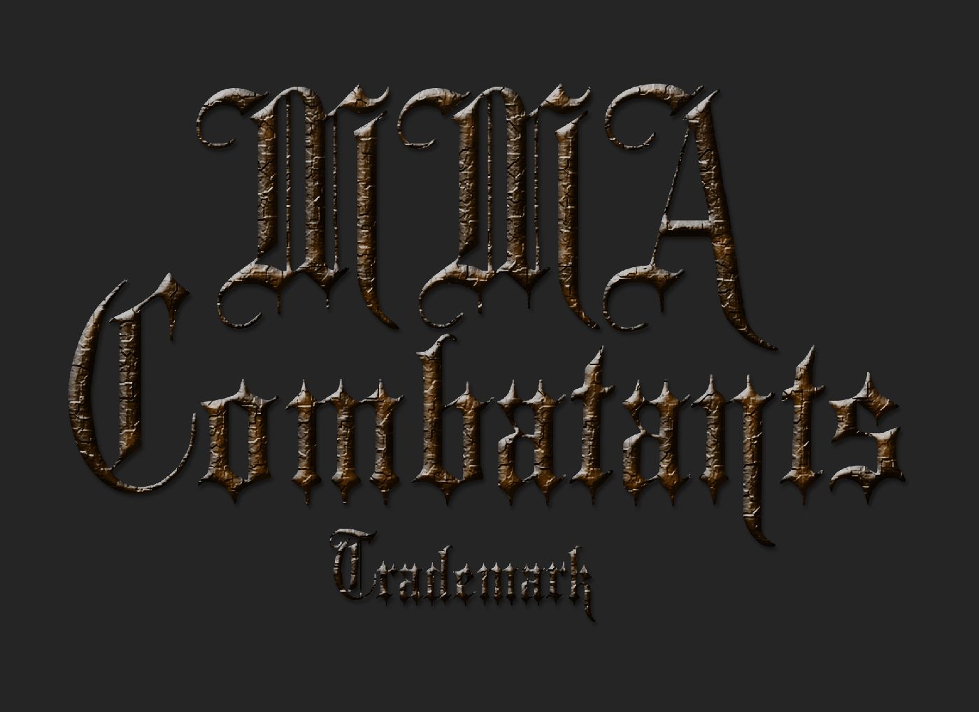 MMA Combatants - Full Trademark Logo